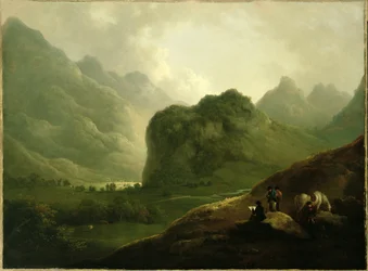 En skissfest i passet på Borrowdale